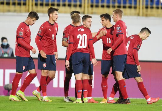 Russia Soccer 2022 World Cup Qualifiers Belarus - Czech Republic