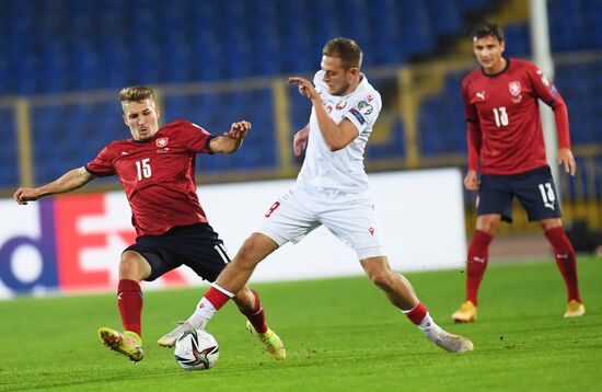 Russia Soccer 2022 World Cup Qualifiers Belarus - Czech Republic