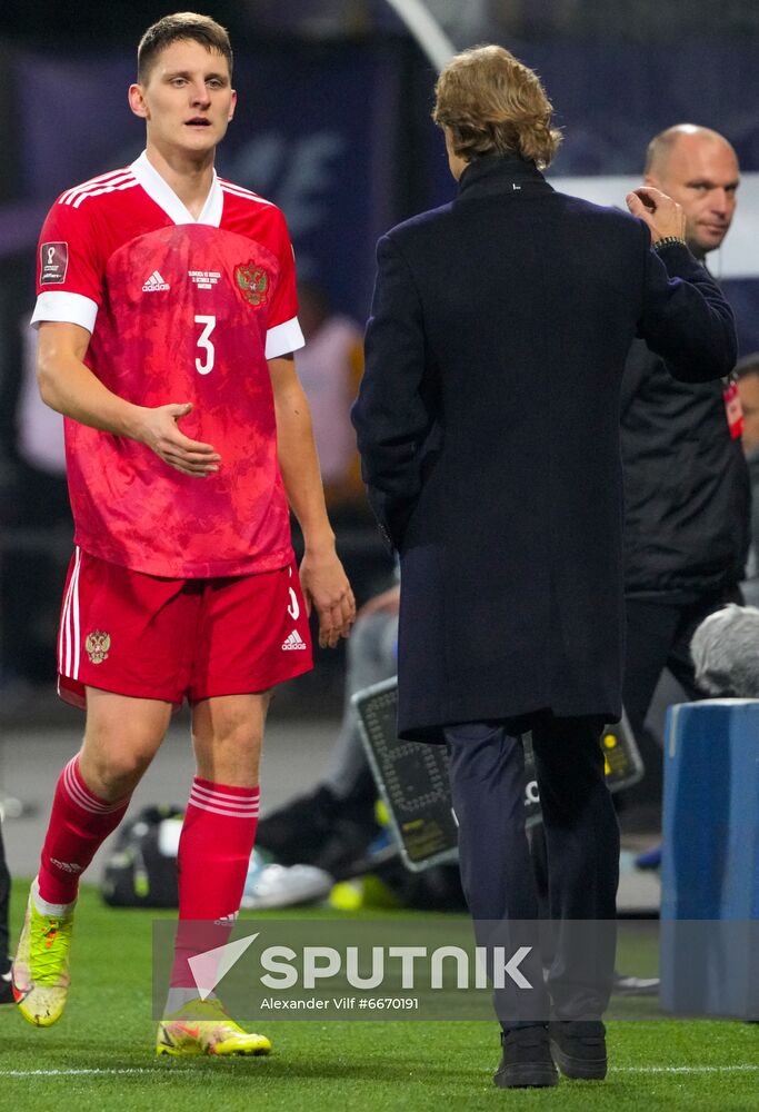 Slovenia Soccer 2022 World Cup Qualifiers Slovenia - Russia