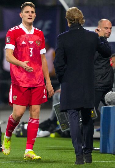 Slovenia Soccer 2022 World Cup Qualifiers Slovenia - Russia