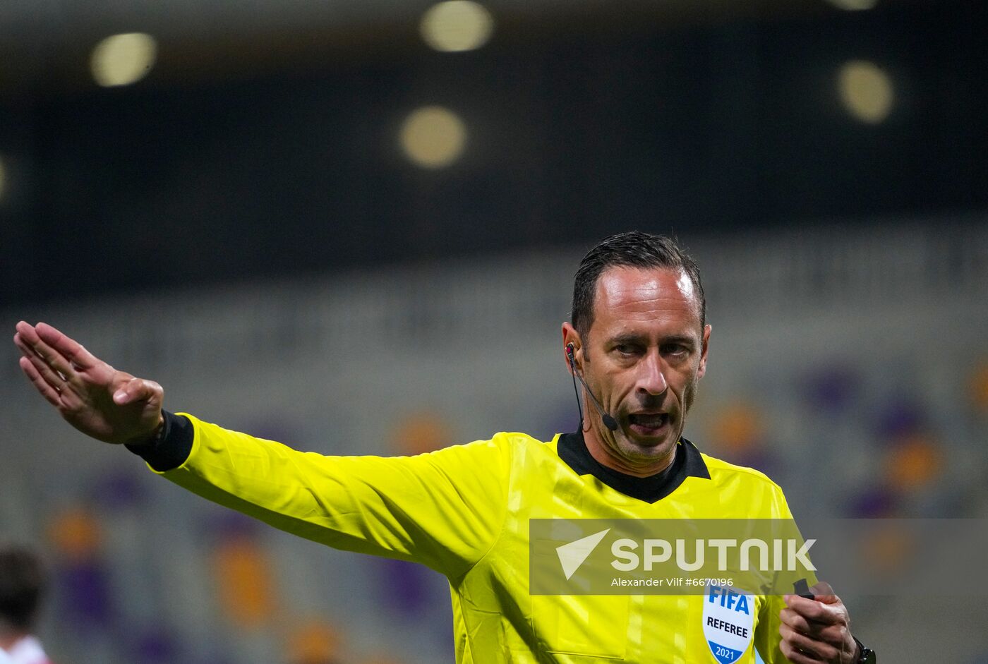 Slovenia Soccer 2022 World Cup Qualifiers Slovenia - Russia