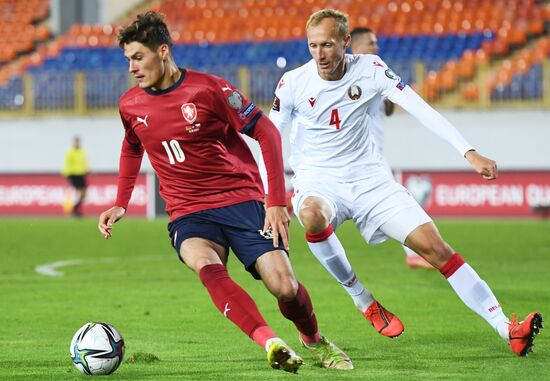 Russia Soccer 2022 World Cup Qualifiers Belarus - Czech Republic