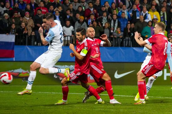 Slovenia Soccer 2022 World Cup Qualifiers Slovenia - Russia