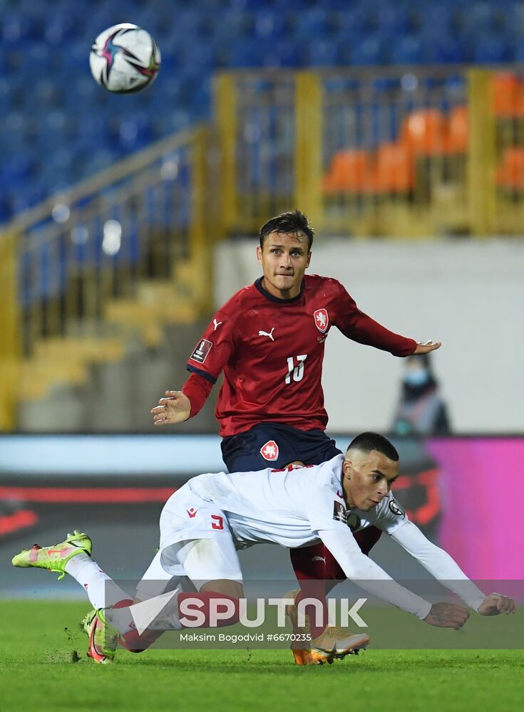 Russia Soccer 2022 World Cup Qualifiers Belarus - Czech Republic