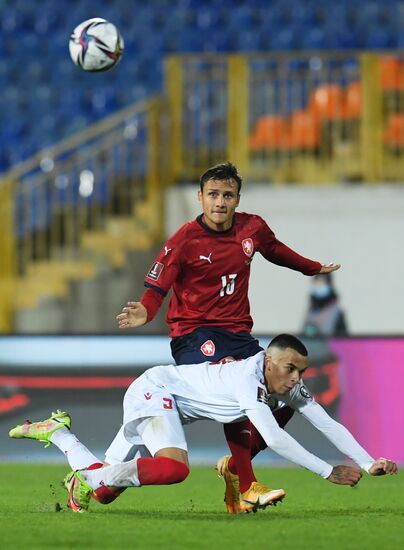 Russia Soccer 2022 World Cup Qualifiers Belarus - Czech Republic