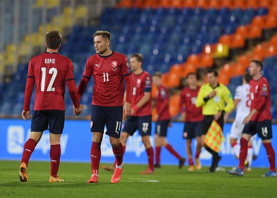 Russia Soccer 2022 World Cup Qualifiers Belarus - Czech Republic