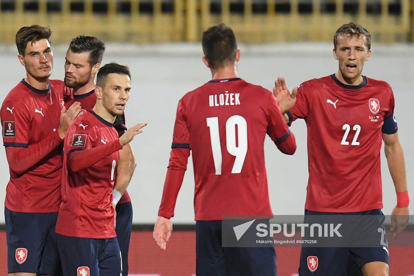 Russia Soccer 2022 World Cup Qualifiers Belarus - Czech Republic