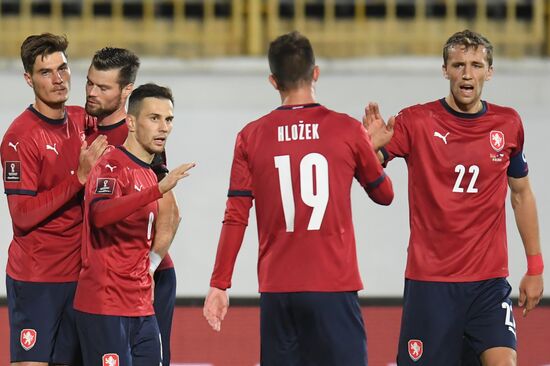 Russia Soccer 2022 World Cup Qualifiers Belarus - Czech Republic