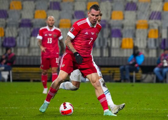 Slovenia Soccer 2022 World Cup Qualifiers Slovenia - Russia