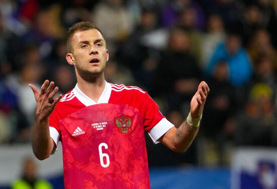 Slovenia Soccer 2022 World Cup Qualifiers Slovenia - Russia