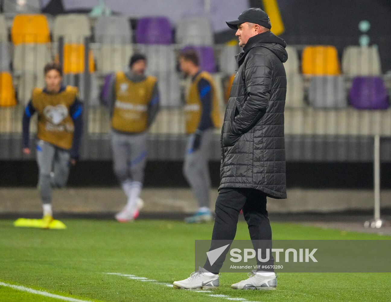 Slovenia Soccer 2022 World Cup Qualifiers Slovenia - Russia