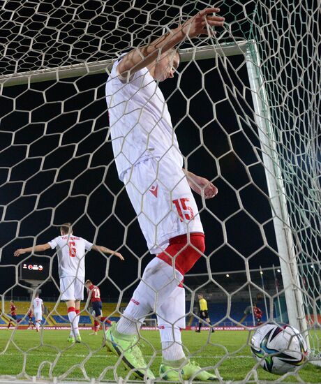 Russia Soccer 2022 World Cup Qualifiers Belarus - Czech Republic