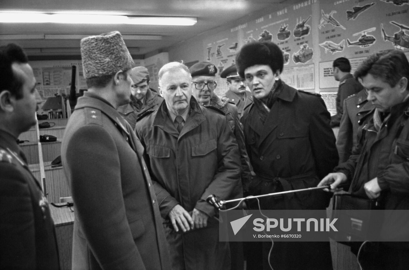 Belgian Armed Forces' Chief of Staff Joseph Charlier visits USSR