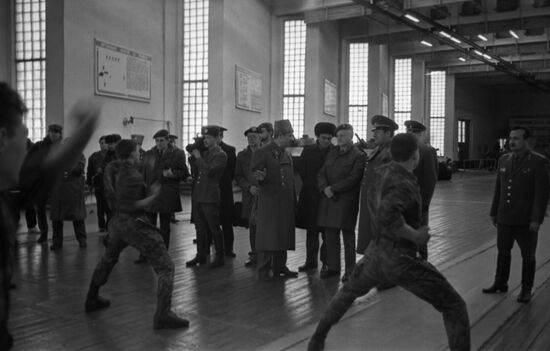 Belgian Armed Forces' Chief of Staff Joseph Charlier visits USSR