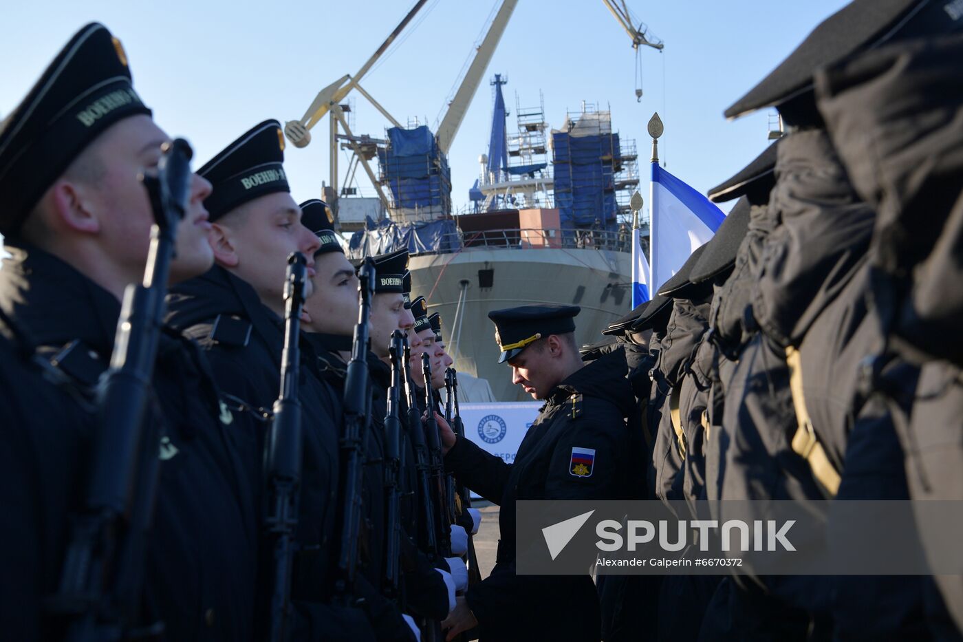 Russia Navy Magadan Submarine Launching