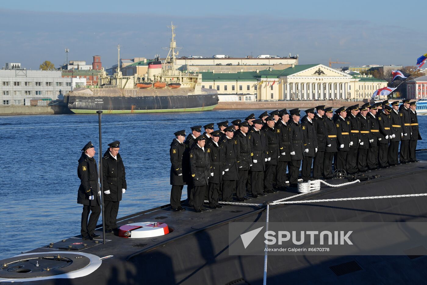 Russia Navy Magadan Submarine Launching