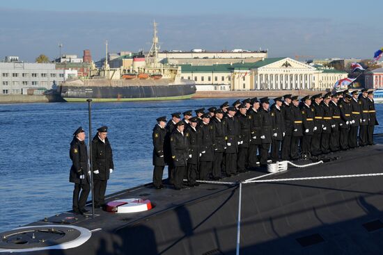 Russia Navy Magadan Submarine Launching