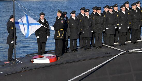 Russia Navy Magadan Submarine Launching