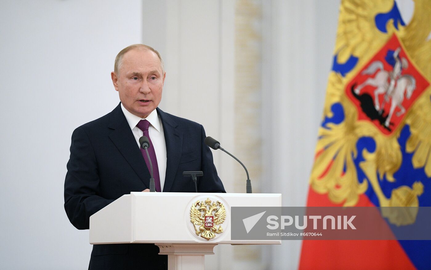 Russia Putin State Duma