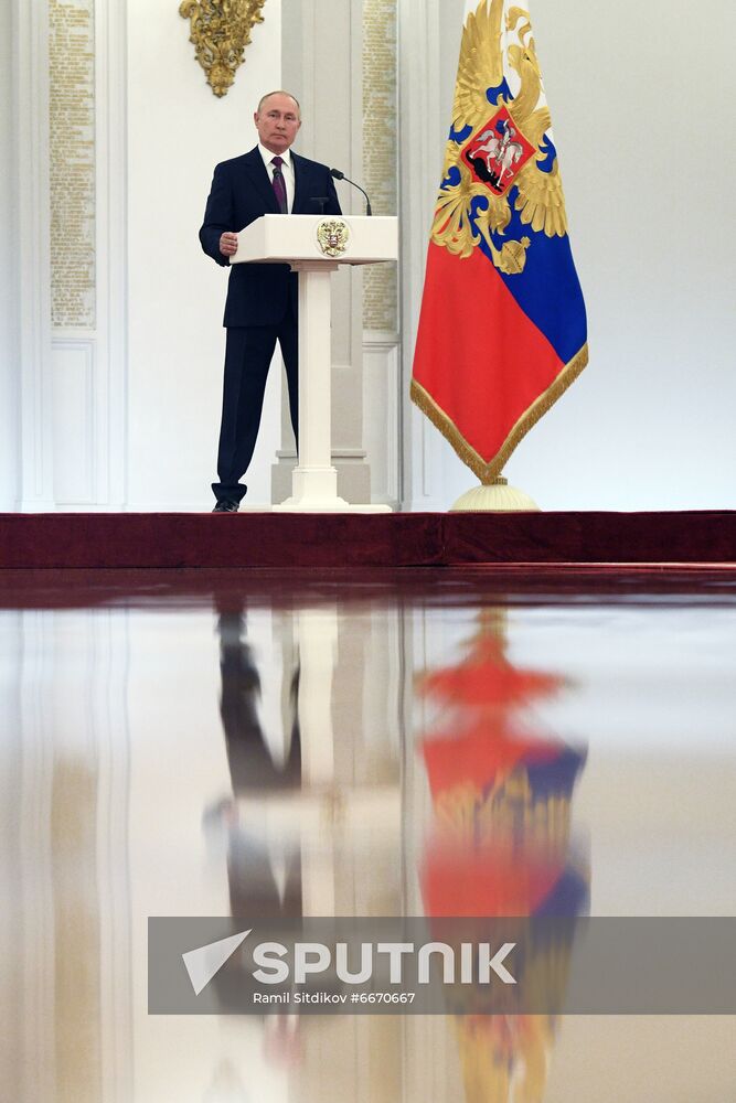 Russia Putin State Duma
