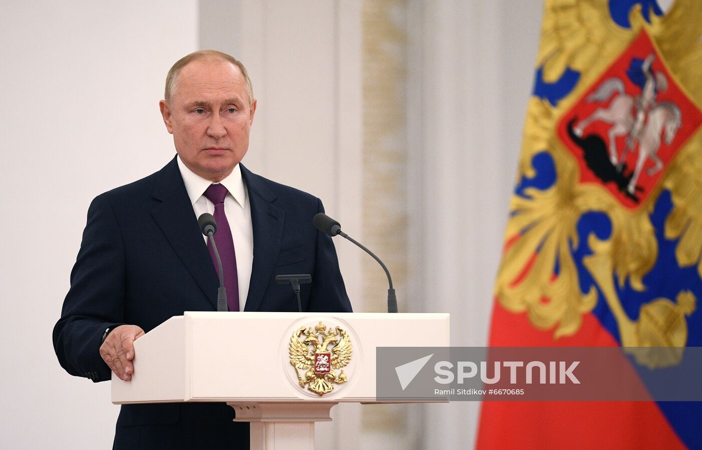 Russia Putin State Duma