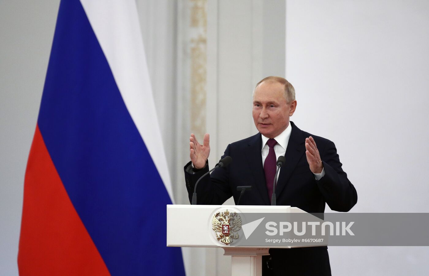 Russia Putin State Duma