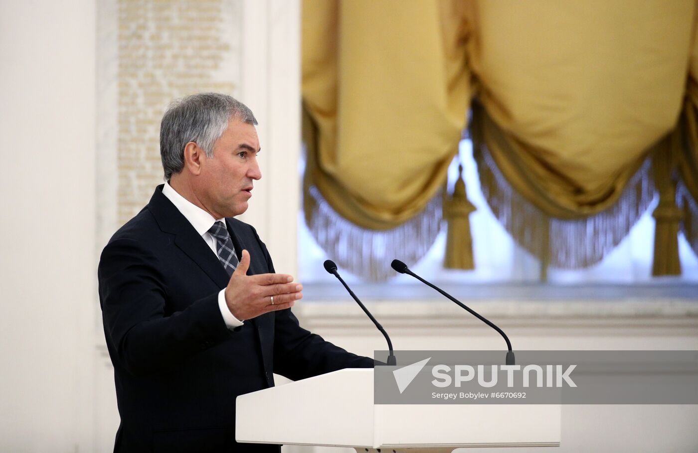 Russia Putin State Duma