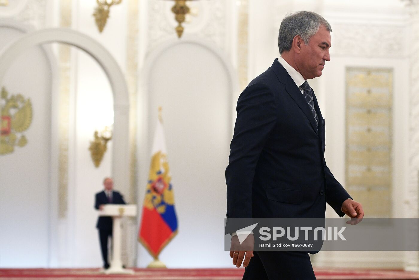 Russia Putin State Duma