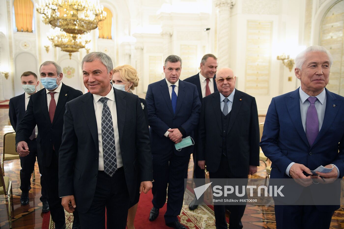 Russia Putin State Duma