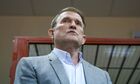 Ukrainian lawmaker from the Opposition Platform - For Life party, Viktor Medvedchuk, accused of high treason and assistance to terrorism, attends a hearing on his case, in the Pechersk District Court of Kyiv, Ukraine. Medvedchuk is currently under house arrest on suspicions of embezzlement of national resources in Crimea. Location: Ukraine, Kiev. Author: Stringer/Sputnik. Ukraine Opposition Platform Treason Case