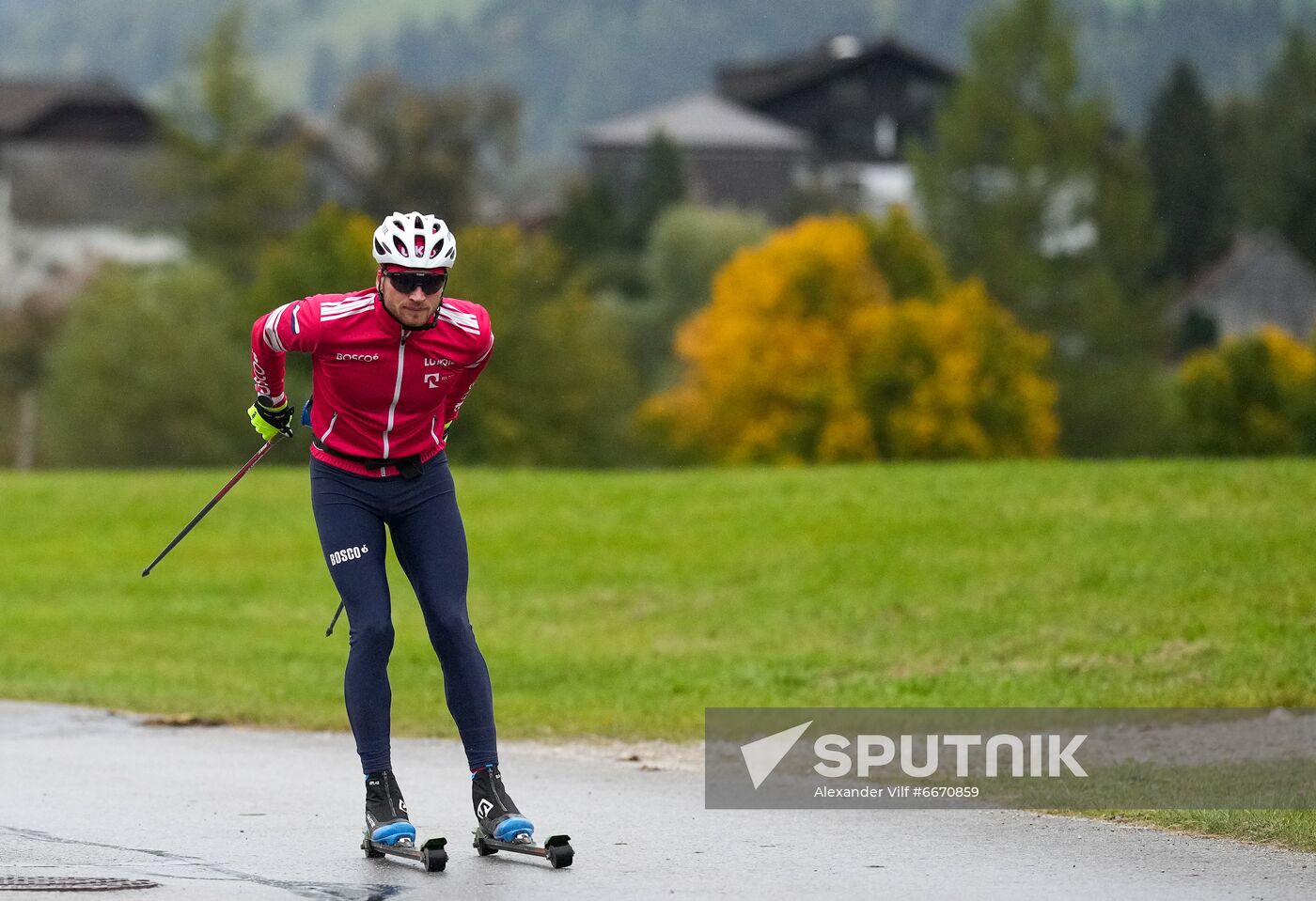 Austria Cross Country Skiing Russia Team Training