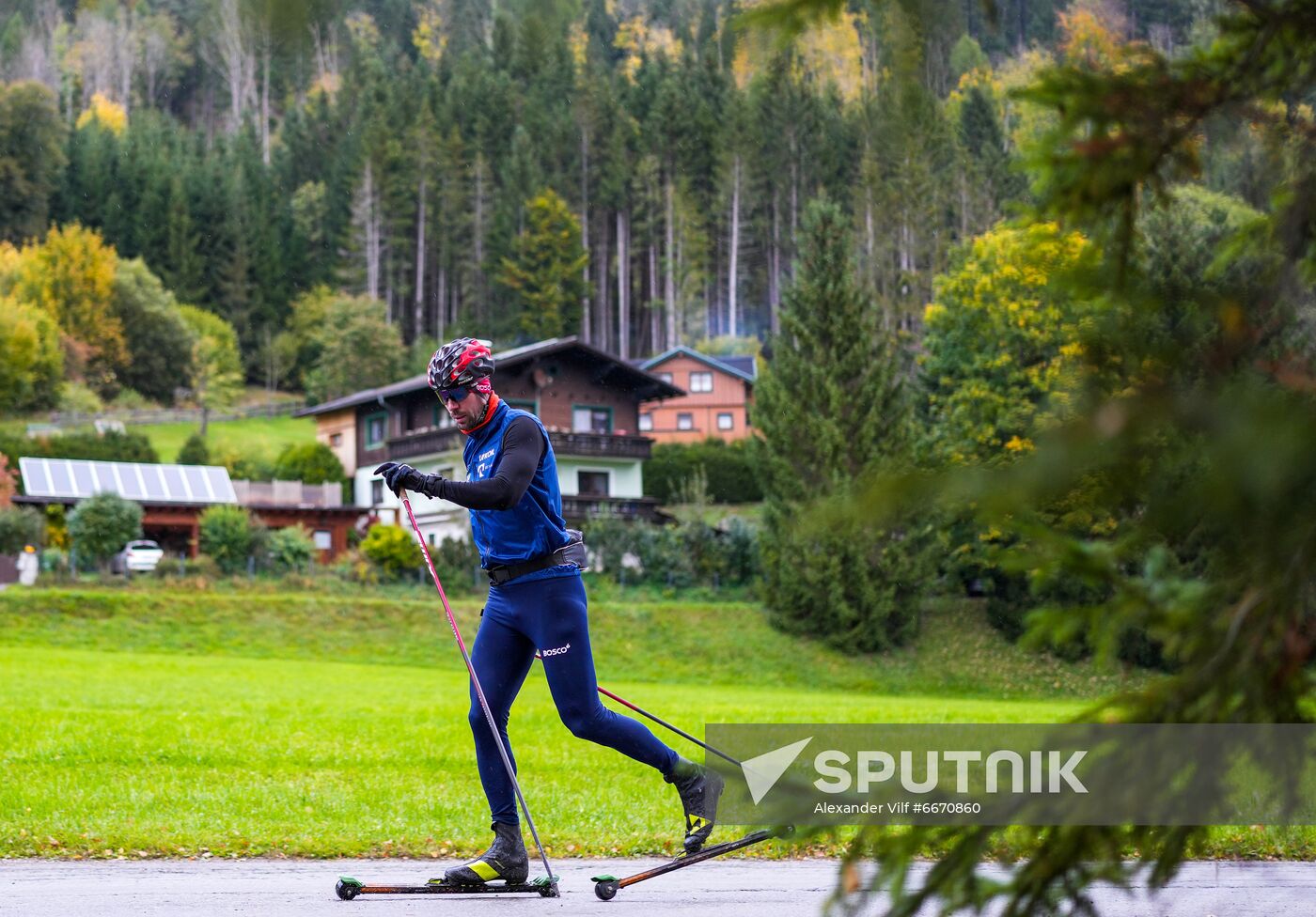 Austria Cross Country Skiing Russia Team Training