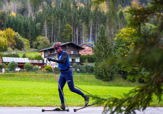 Austria Cross Country Skiing Russia Team Training