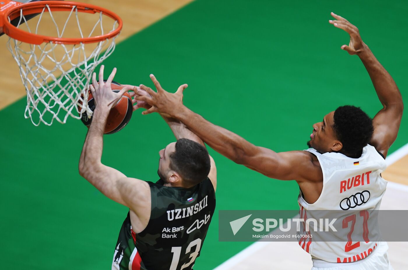 Russia Basketball Euroleague UNICS - Bayern