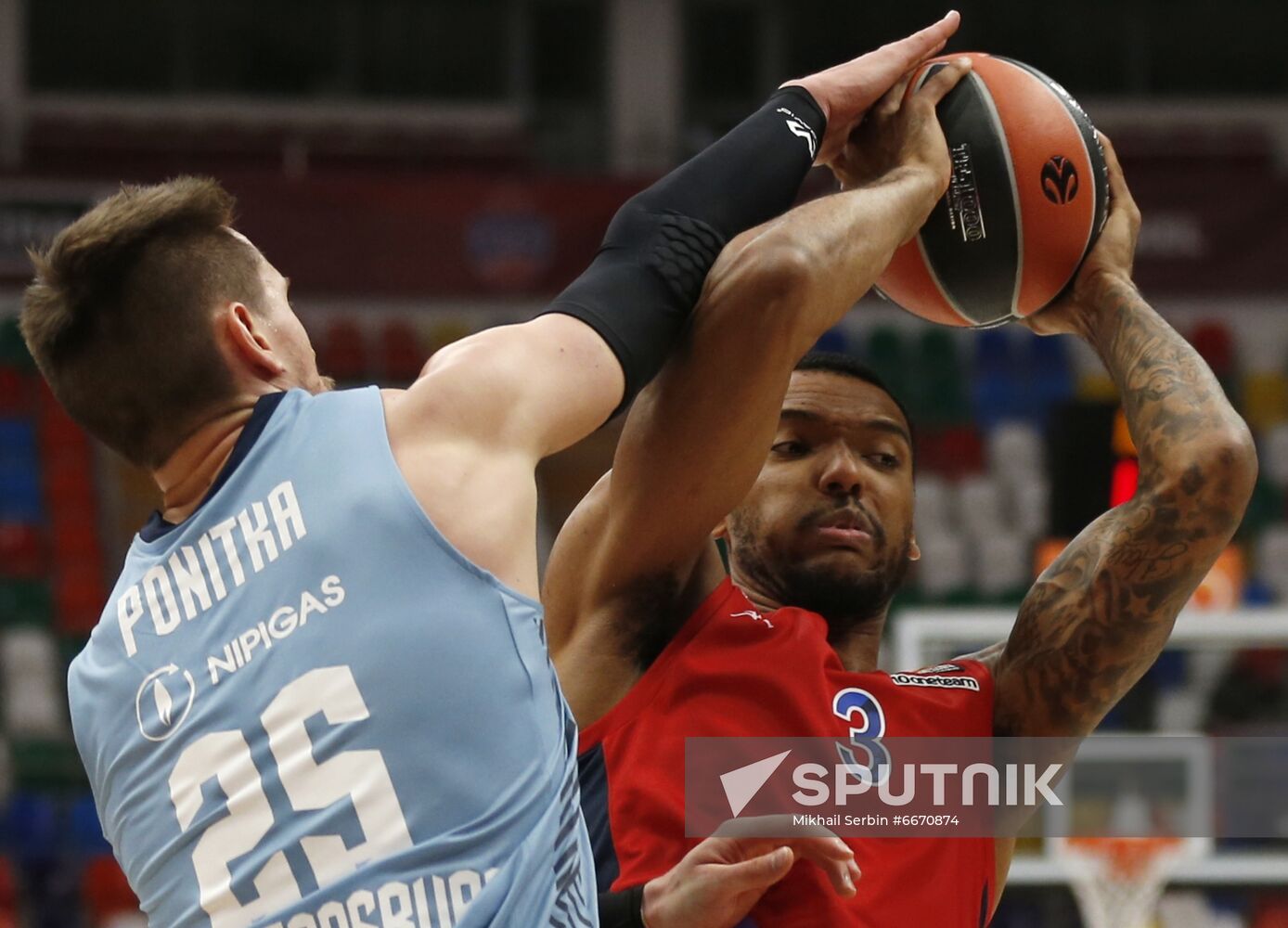 Russia Basketball Euroleague CSKA - Zenit
