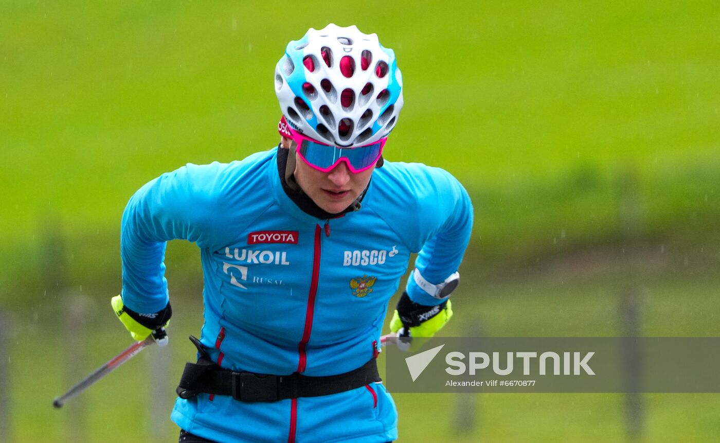 Austria Cross Country Skiing Russia Team Training