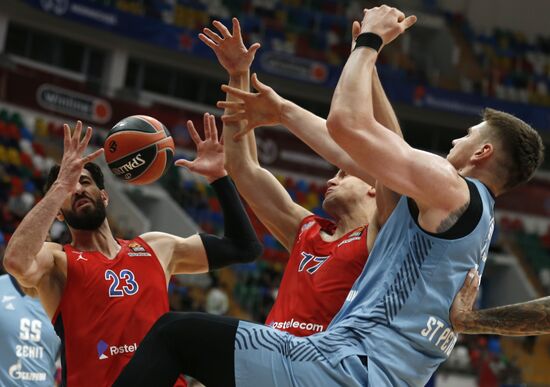 Russia Basketball Euroleague CSKA - Zenit