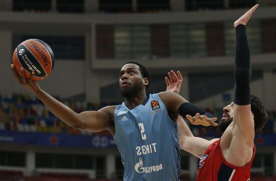 Russia Basketball Euroleague CSKA - Zenit