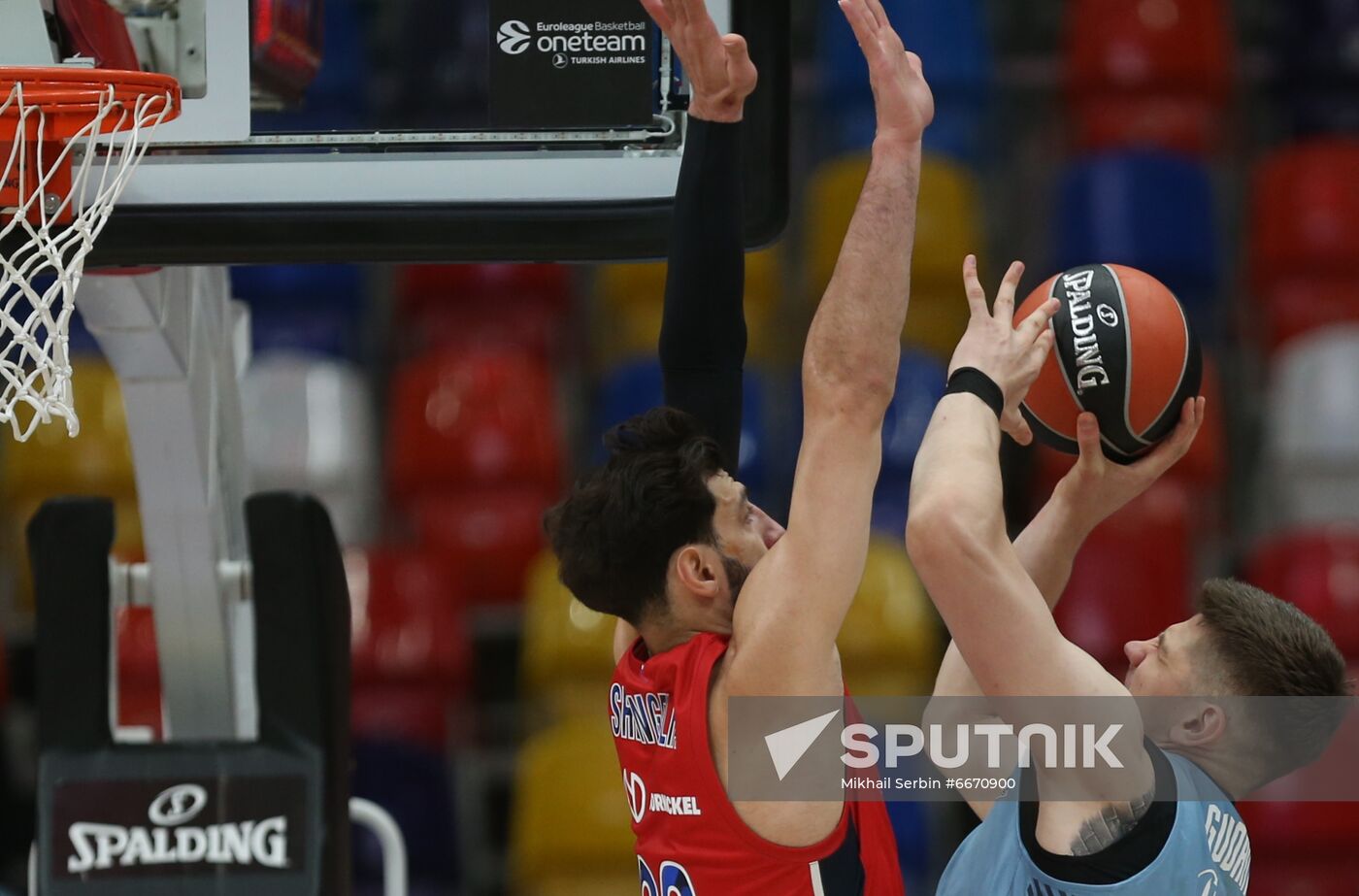 Russia Basketball Euroleague CSKA - Zenit