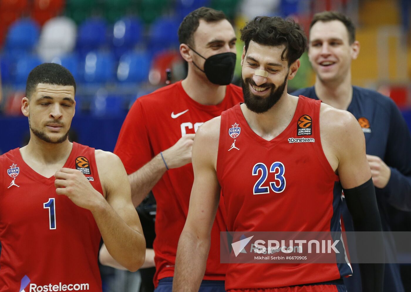 Russia Basketball Euroleague CSKA - Zenit