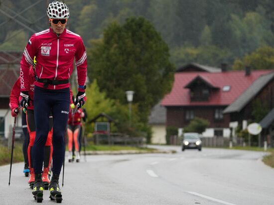 Austria Cross Country Skiing Russia Team Training