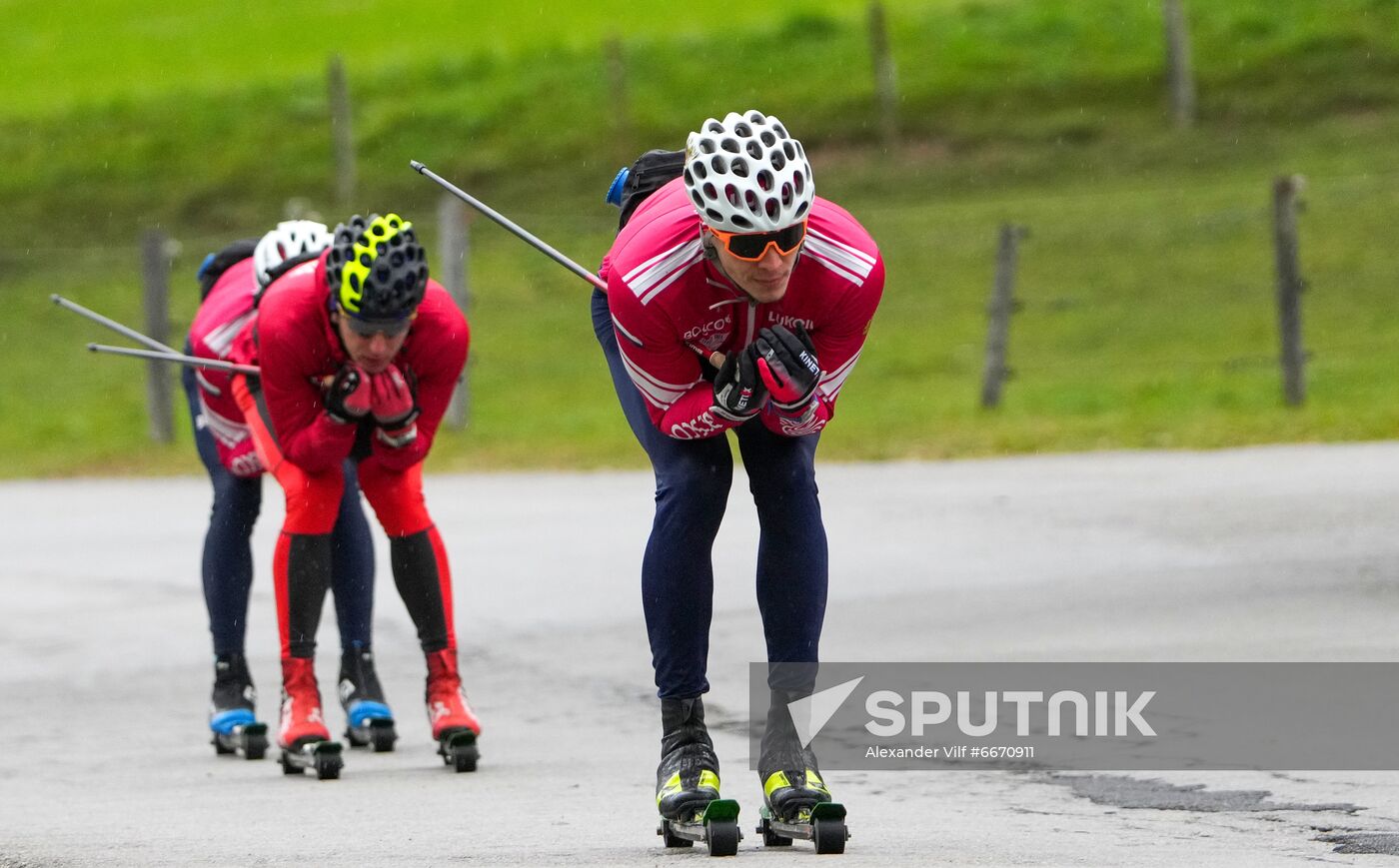 Austria Cross Country Skiing Russia Team Training