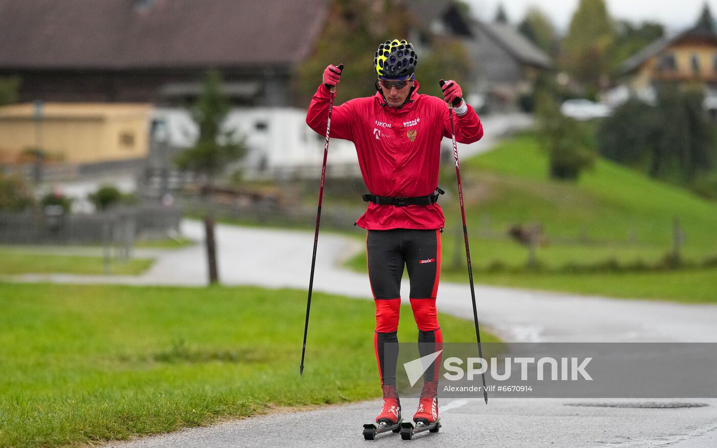 Austria Cross Country Skiing Russia Team Training