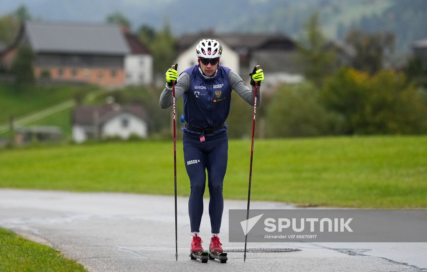 Austria Cross Country Skiing Russia Team Training