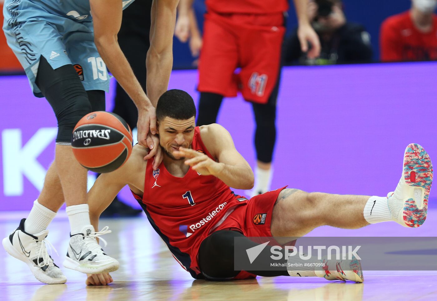 Russia Basketball Euroleague CSKA - Zenit