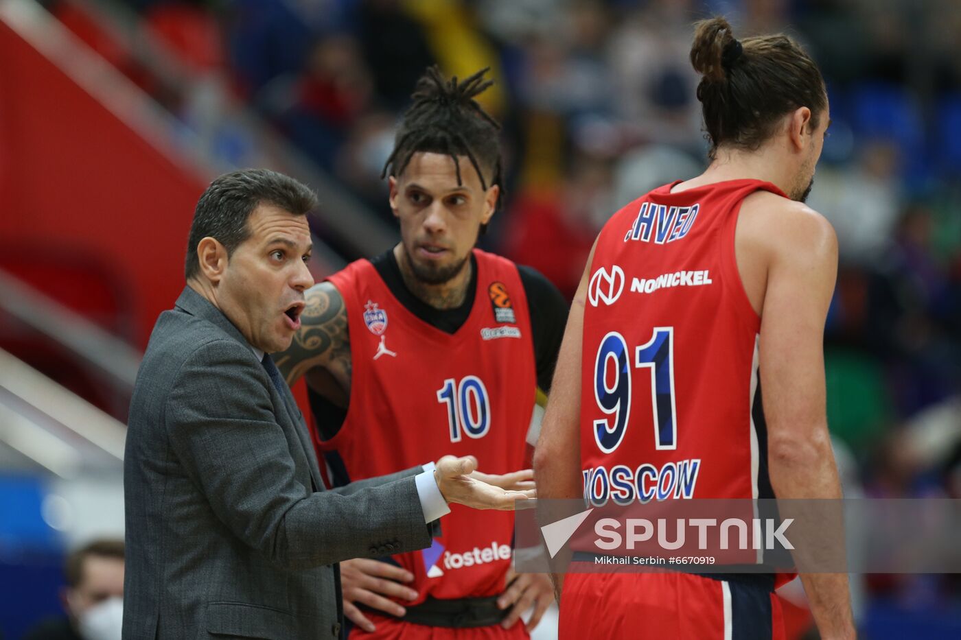 Russia Basketball Euroleague CSKA - Zenit