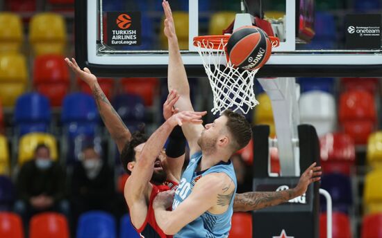 Russia Basketball Euroleague CSKA - Zenit