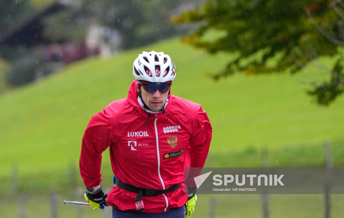 Austria Cross Country Skiing Russia Team Training