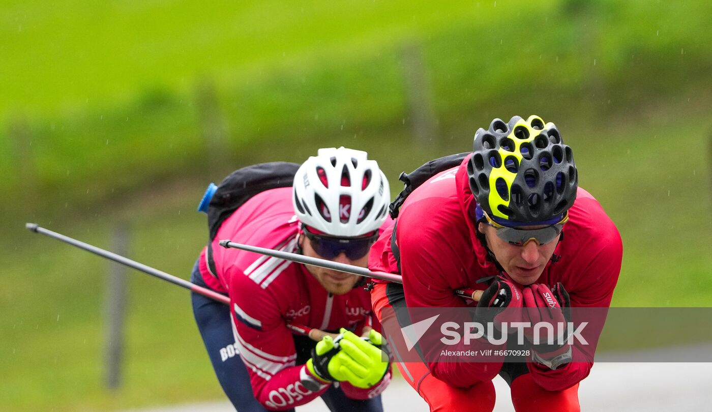 Austria Cross Country Skiing Russia Team Training