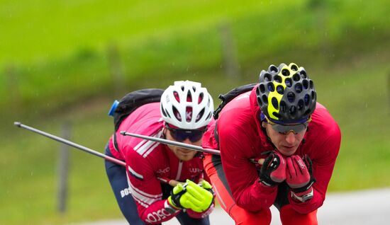 Austria Cross Country Skiing Russia Team Training